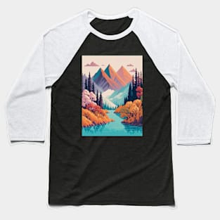 Adventure Nature Baseball T-Shirt